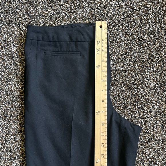 Talbots Black Ankle Cropped Pants - Picture 5 of 7